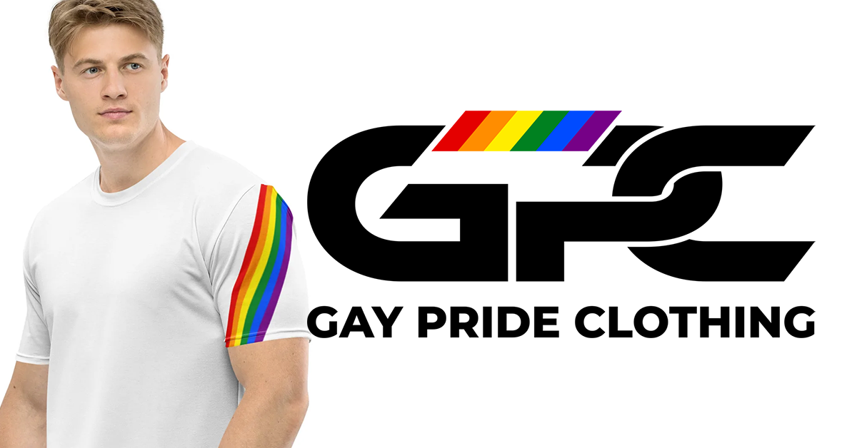 Gay pride mens clothing deals