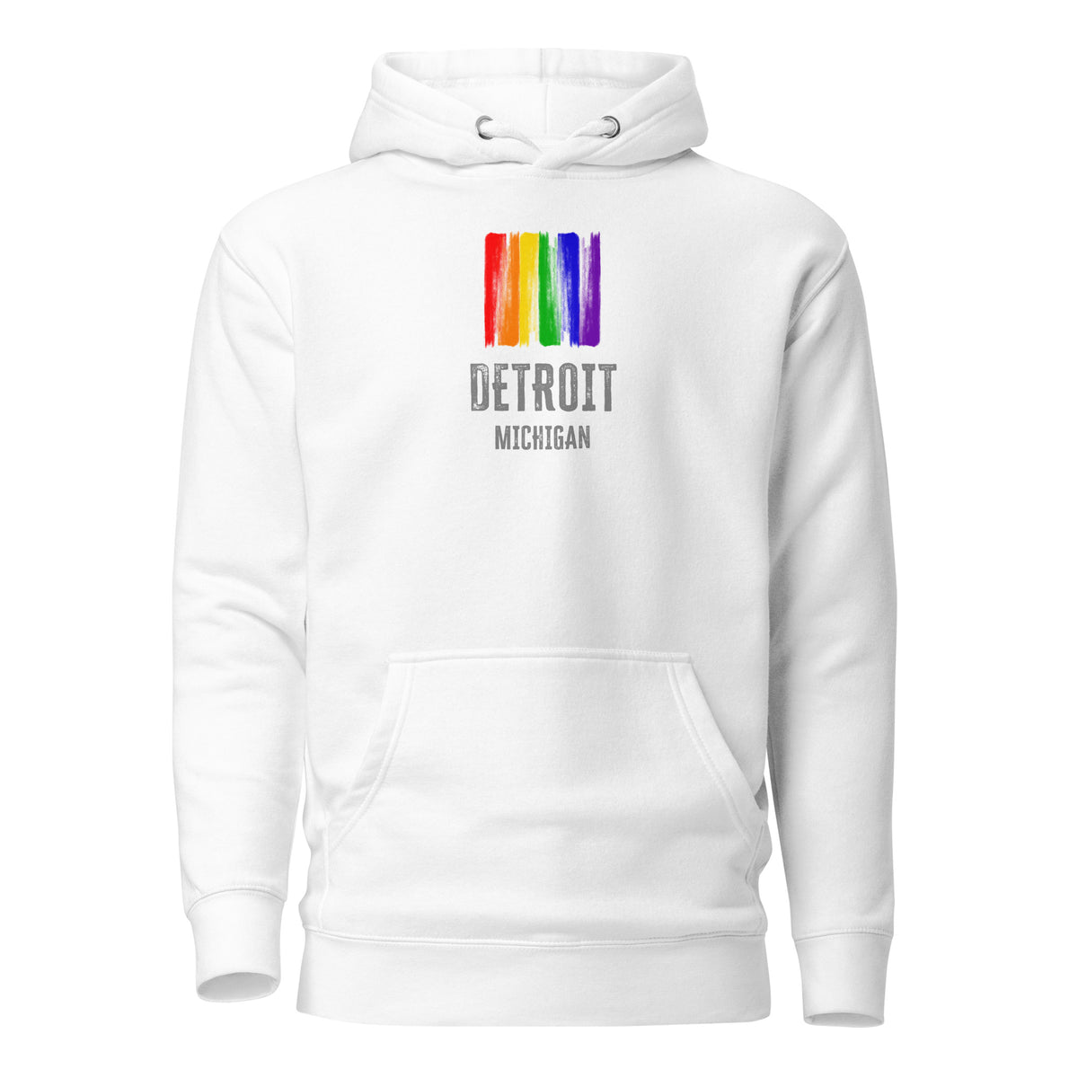 Detroit MI authentic Unisex Hoodie