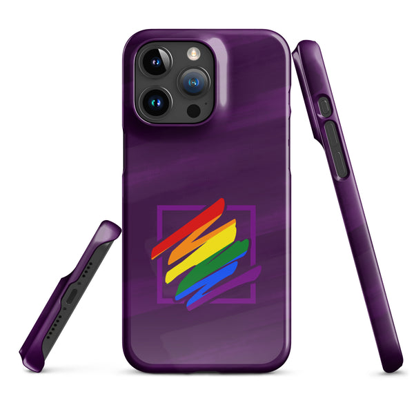 Purple Gay Pride iPhone® Case – Gay Pride Clothing Purple Gay Pride iPhone® Case – Gay Pride Clothing