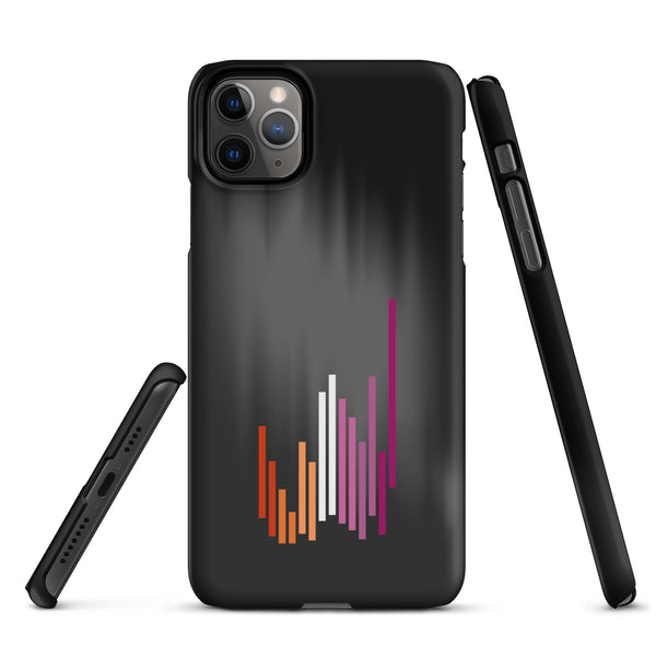 Striped Lesbian iPhone® Stolz Case – Gay Pride Clothing Striped Lesbian iPhone® Stolz Case – Gay Pride Clothing