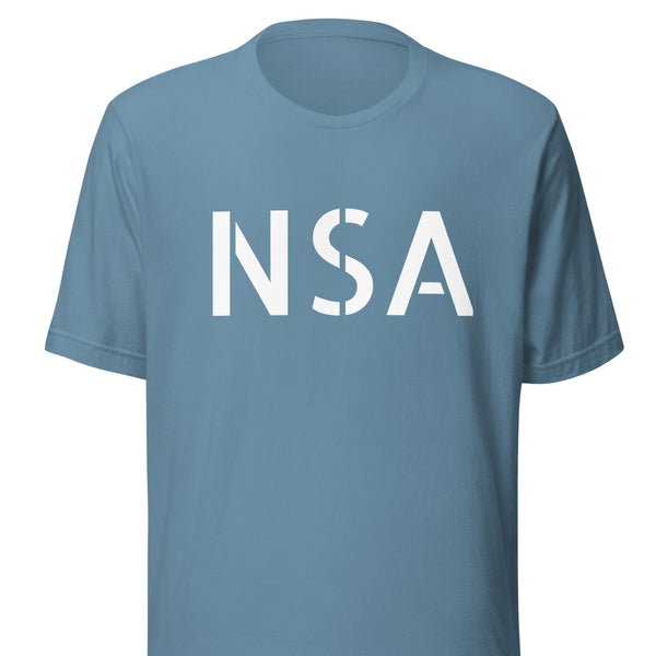 Funny Gay Humor NSA Unisex T-Shirt