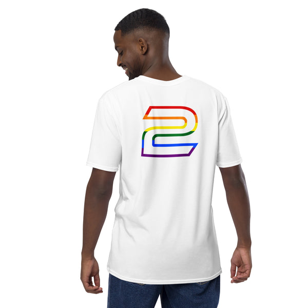 Light Human Too LGBTQ+ Gay Pride Men's T-shirt