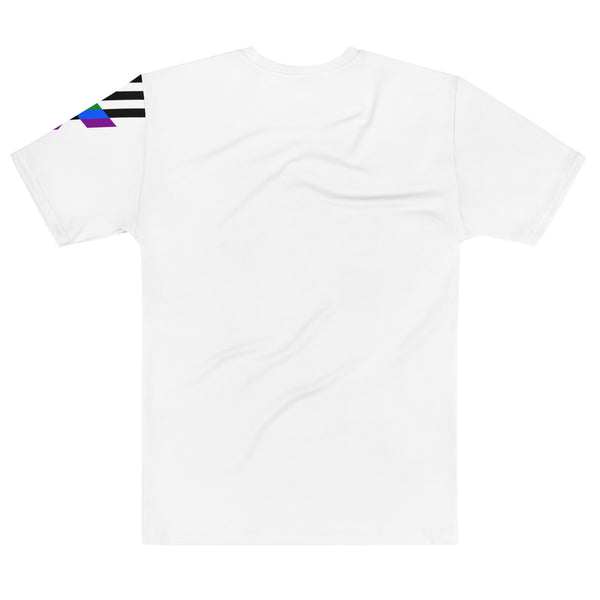Ally Diagonal Flag Colors LGBTQ+ Men's T-Shirt