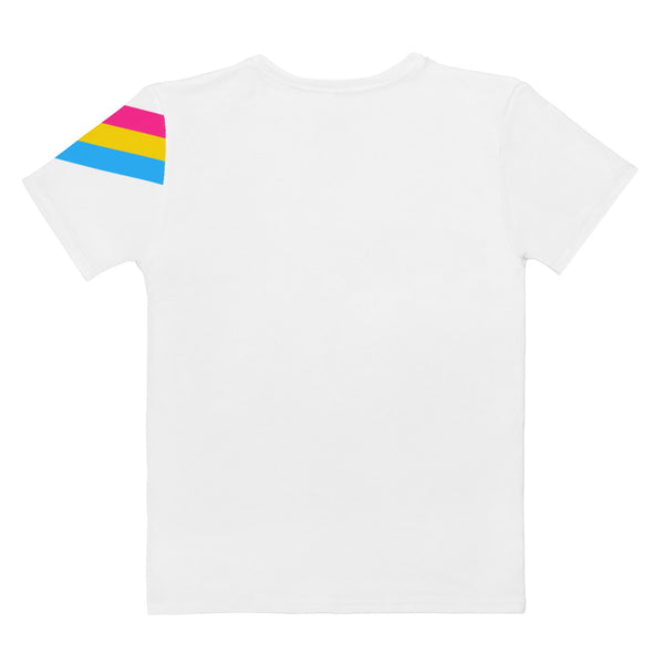 Pansexual Diagonal Flag Colors LGBTQ+ Women's T-Shirt