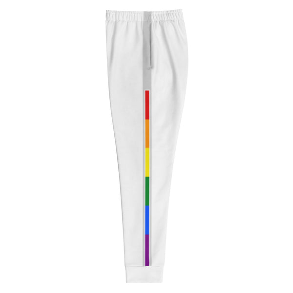 Vertical Skinny Stripe LGBTQ+ Rainbow Gay Pride Women's Joggers