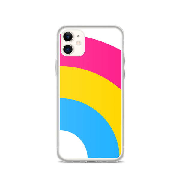Pansexual Pride Arched Large Flag LGBTQ+ iPhone Case