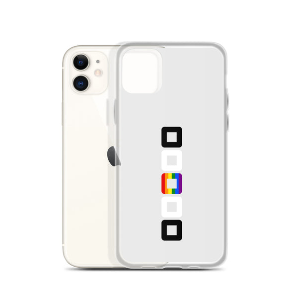 Straight Ally Pride Rounded Squares LGBTQ+ iPhone Case