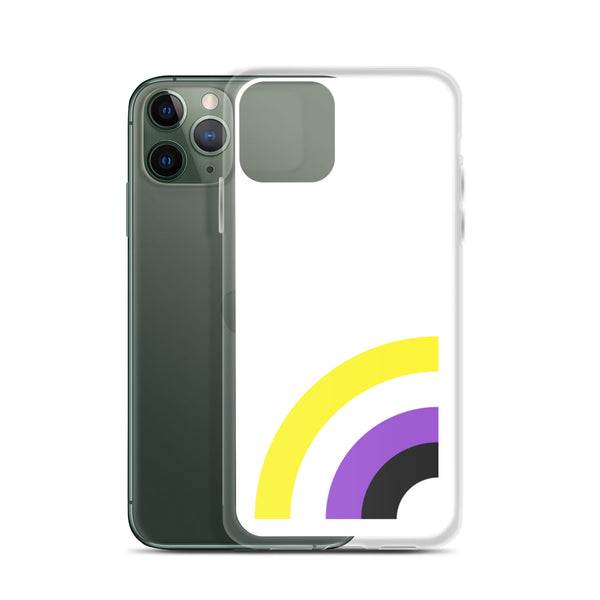 Non-binary Pride Arched Flag LGBTQ+ iPhone Case