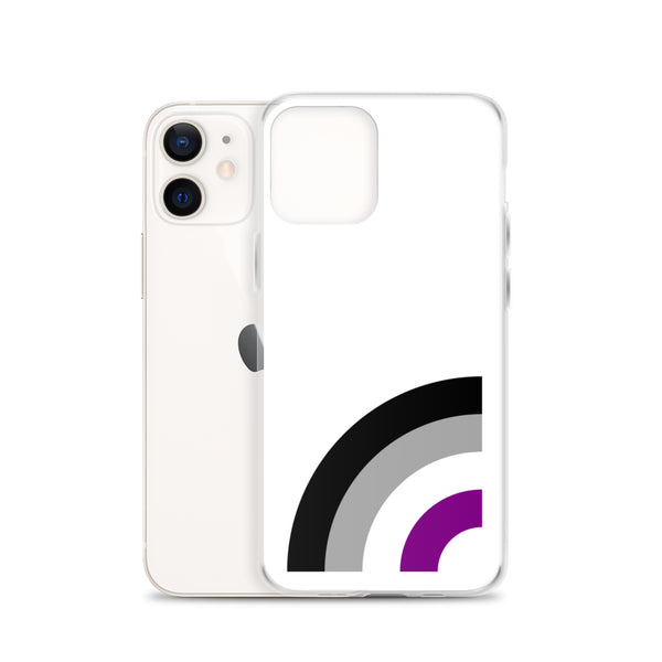Asexual Pride Arched Flag LGBTQ+ iPhone Case