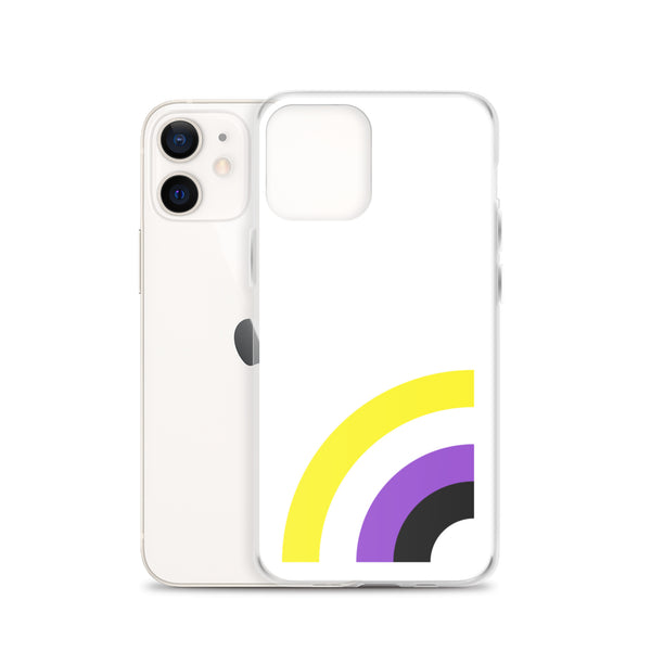 Non-binary Pride Arched Flag LGBTQ+ iPhone Case