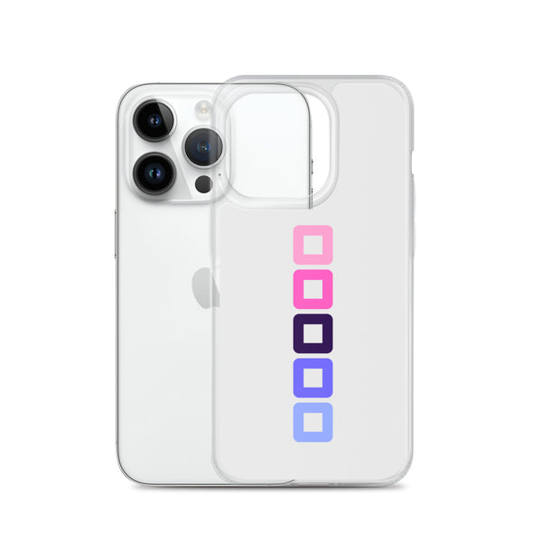 Omnisexual Pride Rounded Squares LGBTQ+ iPhone Case