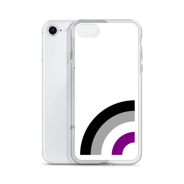 Asexual Pride Arched Flag LGBTQ+ iPhone Case