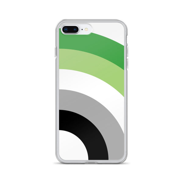 Aromantic Pride Arched Large Flag LGBTQ+ iPhone Case