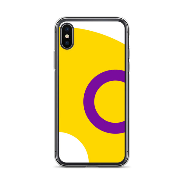 Intersex Pride Arched Large Flag LGBTQ+ iPhone Case