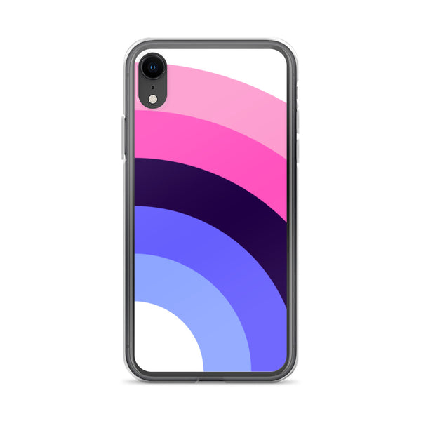 Omnisexual Pride Arched Large Flag LGBTQ+ iPhone Case