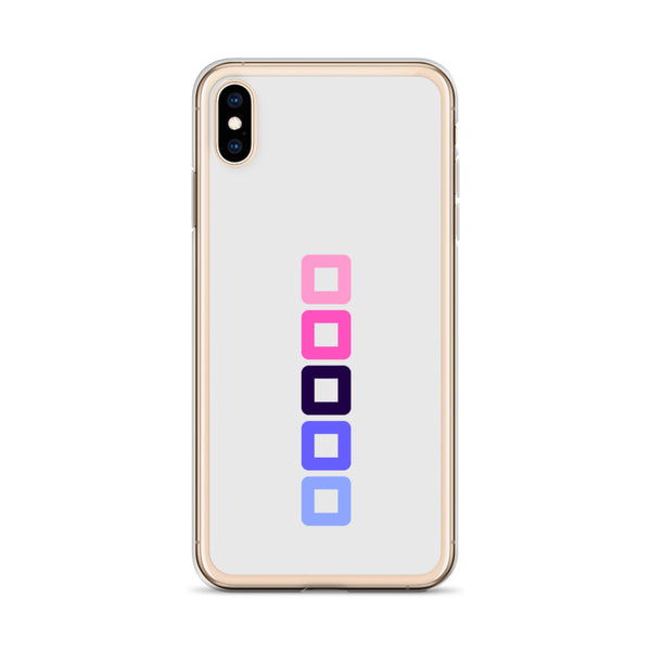 Omnisexual Pride Rounded Squares LGBTQ+ iPhone Case