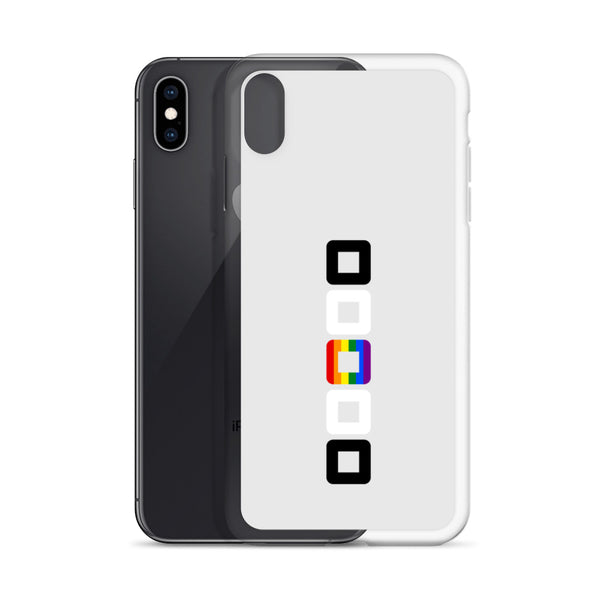 Straight Ally Pride Rounded Squares LGBTQ+ iPhone Case