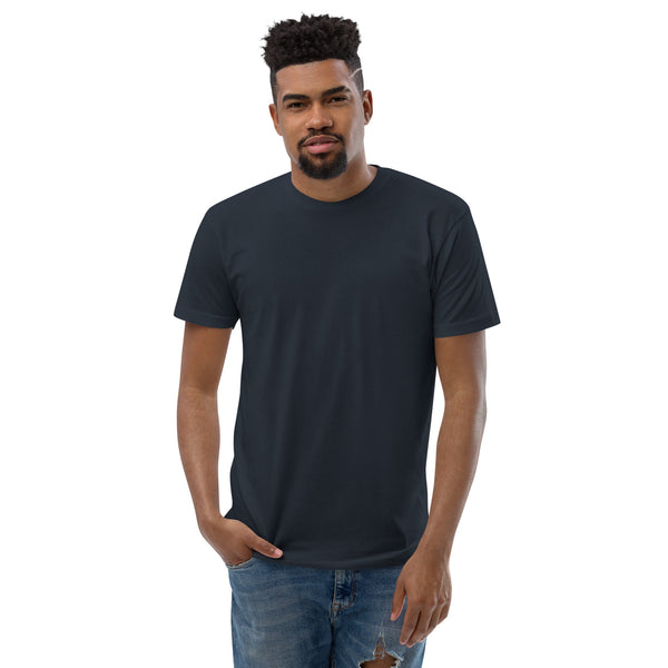 Gray Human 2 Outline Pride Graphic LGBTQ+ Men's Short Sleeve T-shirt