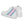 Load image into Gallery viewer, Transgender Diagonal Flag Colors LGBTQ+ High Top Canvas Men&#39;s Shoes
