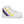 Load image into Gallery viewer, Non-binary Diagonal Flag Colors LGBTQ+ High Top Canvas Shoes Men Sizes
