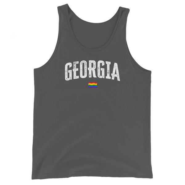 Georgia Gay Pride LGBTQ+ Unisex Tank Top