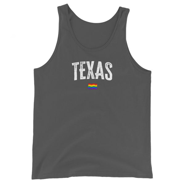 Texas Gay Pride LGBTQ+ Unisex Tank Top
