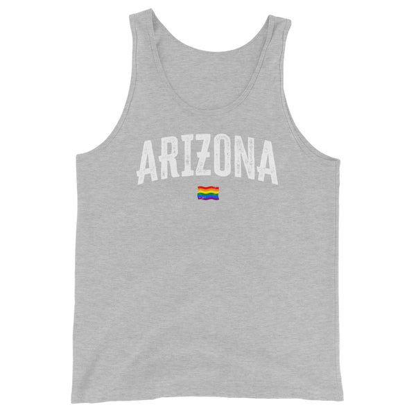 Arizona Gay Pride LGBTQ+ Unisex Tank Top