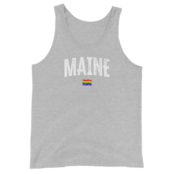 Maine Gay Pride LGBTQ+ Unisex Tank Top