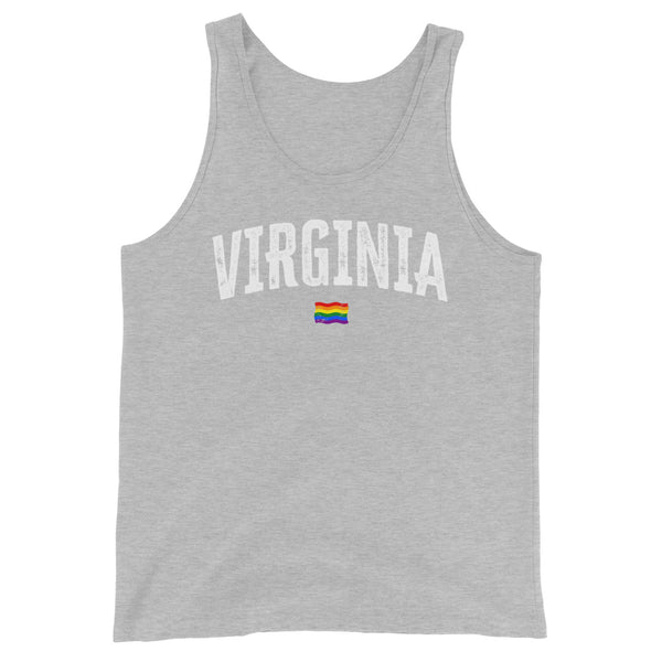 Virginia Gay Pride LGBTQ+ Unisex Tank Top