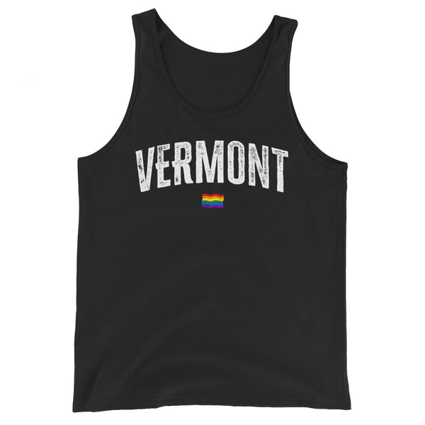 Vermont Gay Pride LGBTQ+ Unisex Tank Top
