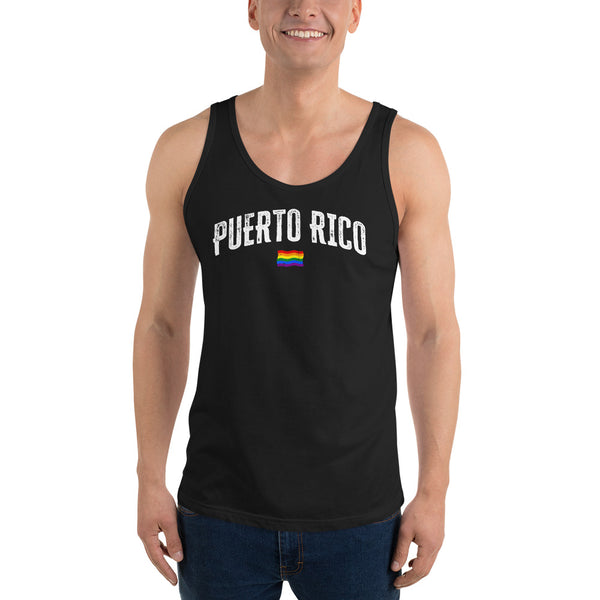 Puerto Rico Gay Pride LGBTQ+ Unisex Tank Top