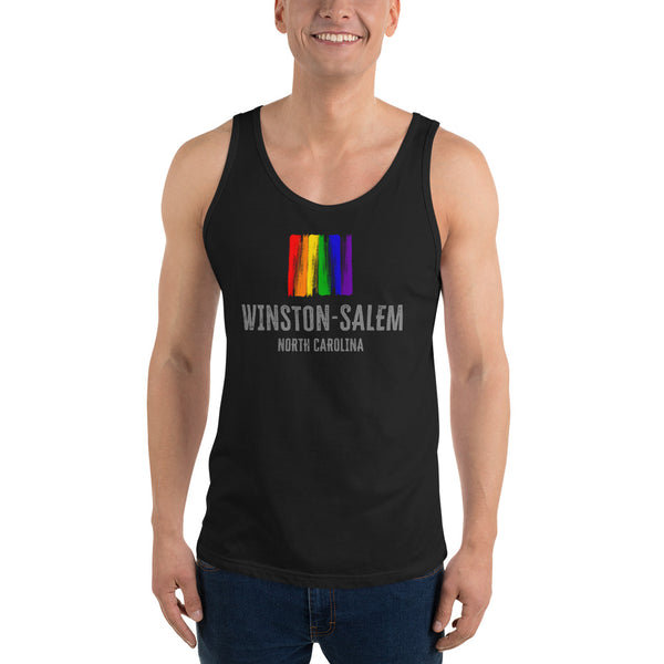 Winston-Salem North Carolina Gay Pride Unisex Tank Top