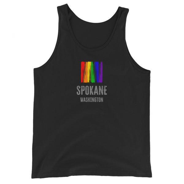 Spokane Washington Gay Pride Unisex Tank Top