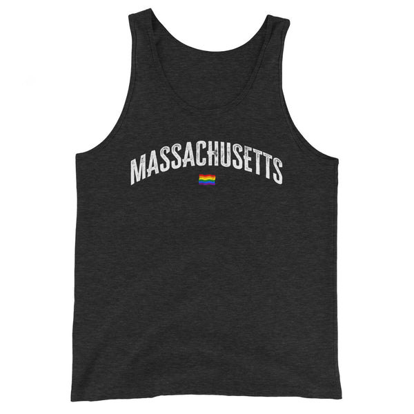 Massachusetts Gay Pride LGBTQ+ Unisex Tank Top