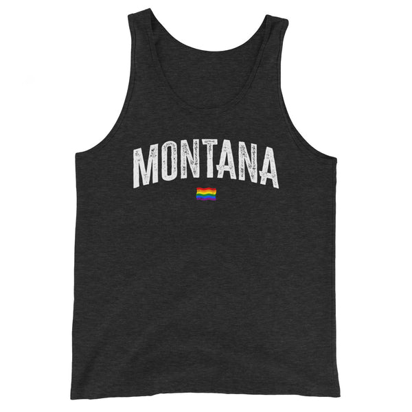 Montana Gay Pride LGBTQ+ Unisex Tank Top