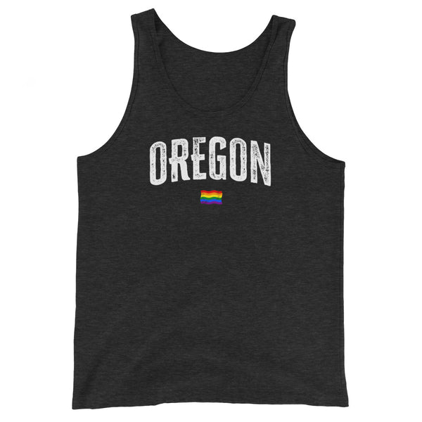 Oregon Gay Pride LGBTQ+ Unisex Tank Top