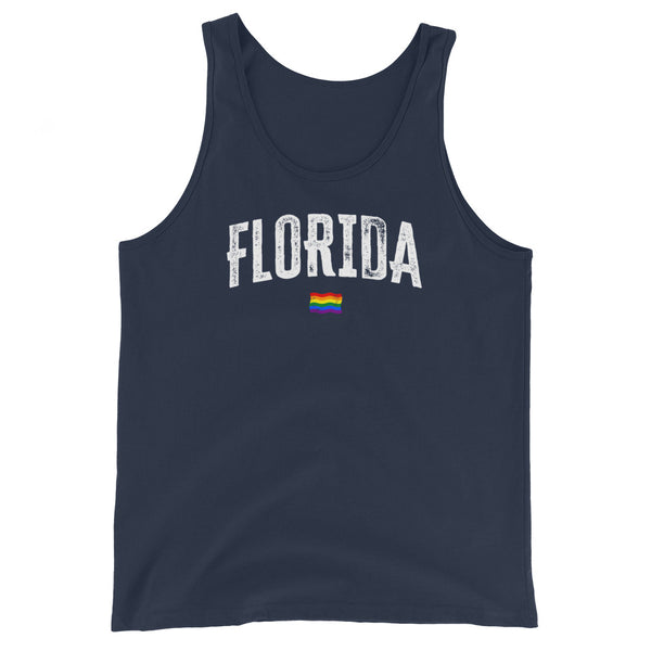 Florida Gay Pride LGBTQ+ Unisex Tank Top