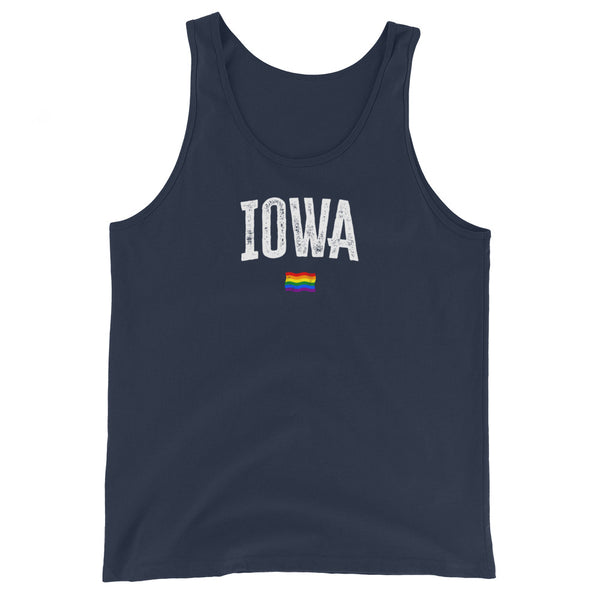 Iowa Gay Pride LGBTQ+ Unisex Tank Top