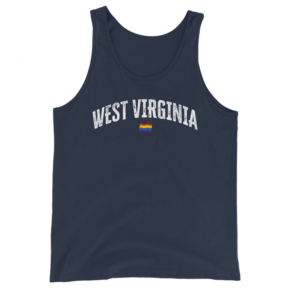West Virginia Gay Pride LGBTQ+ Unisex Tank Top