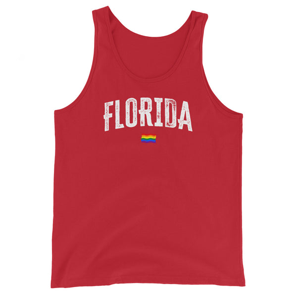 Florida Gay Pride LGBTQ+ Unisex Tank Top