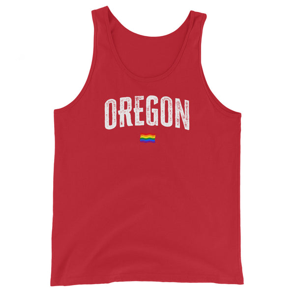 Oregon Gay Pride LGBTQ+ Unisex Tank Top