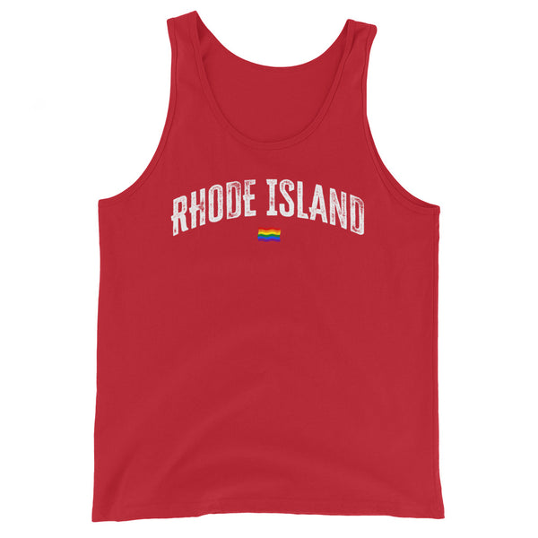 Rhode Island Gay Pride LGBTQ+ Unisex Tank Top