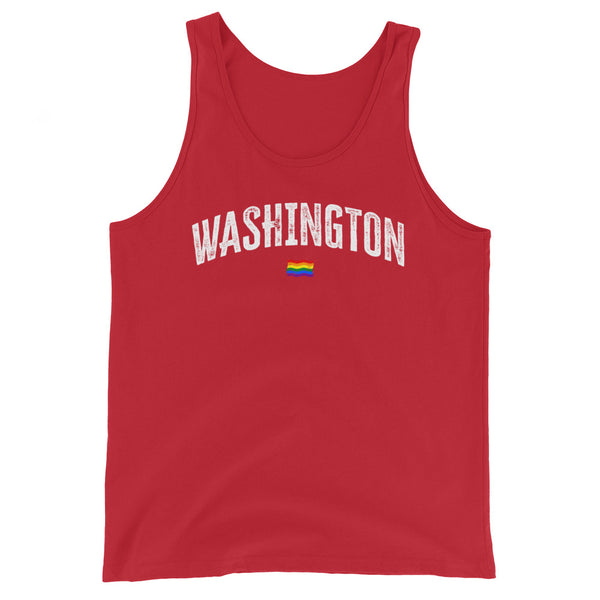 Washington Gay Pride LGBTQ+ Unisex Tank Top
