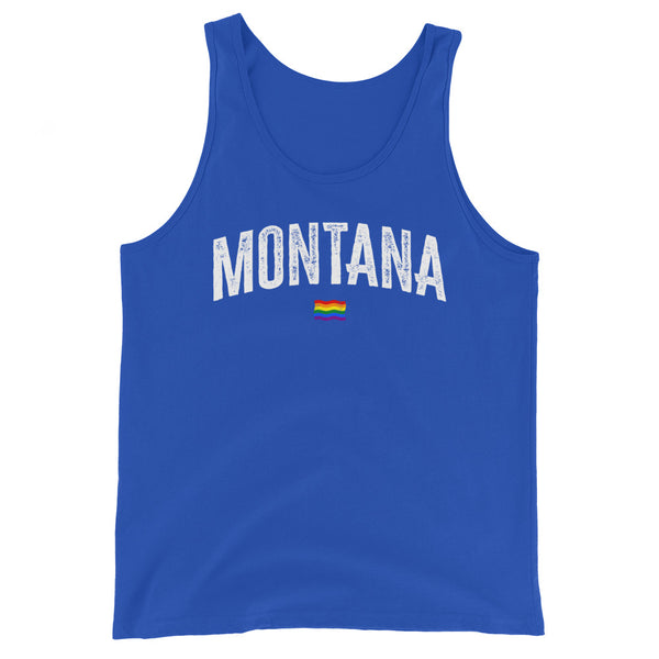 Montana Gay Pride LGBTQ+ Unisex Tank Top