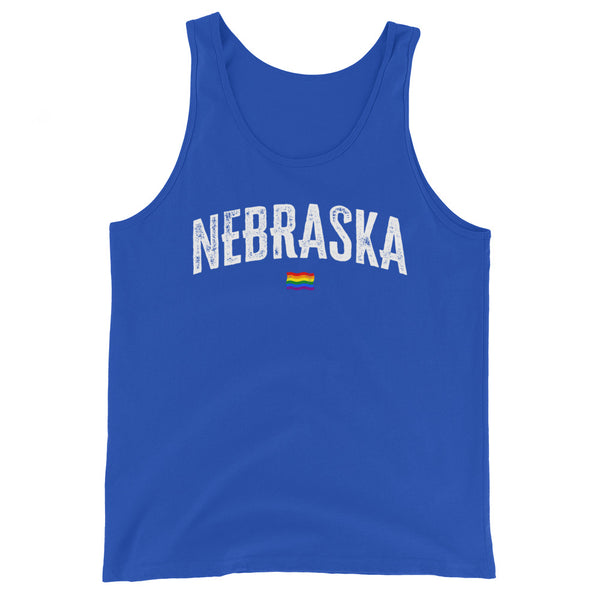 Nebraska Gay Pride LGBTQ+ Unisex Tank Top
