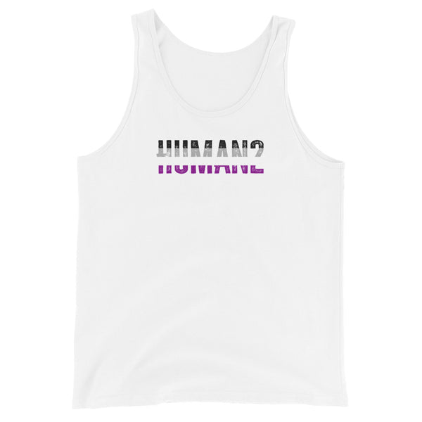Asexual Pride Human2 Unisex Fit Tank Top