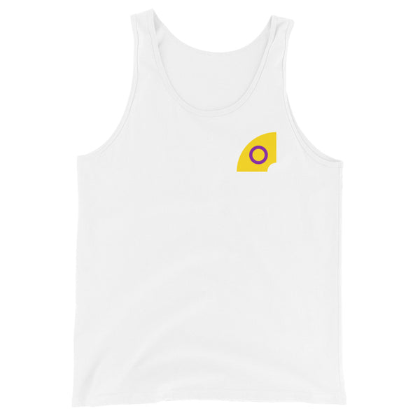 Intersex Pride Arched Flag Unisex Fit Tank Top