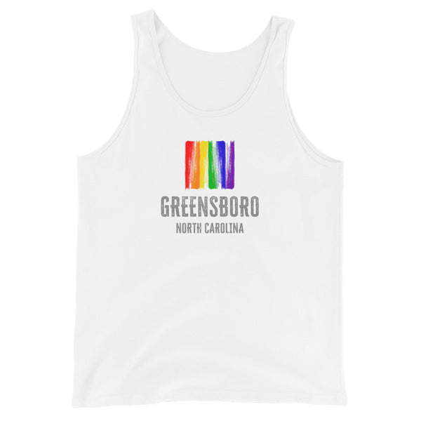 Greensboro North Carolina Gay Pride Unisex Tank Top