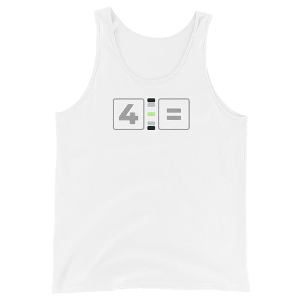 For Agender Equality Pride Colors LGBTQ+ Unisex Tank Top