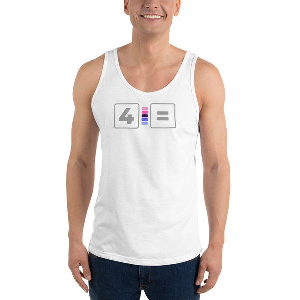 For Omnisexual Equality Pride Colors LGBTQ+ Unisex Tank Top